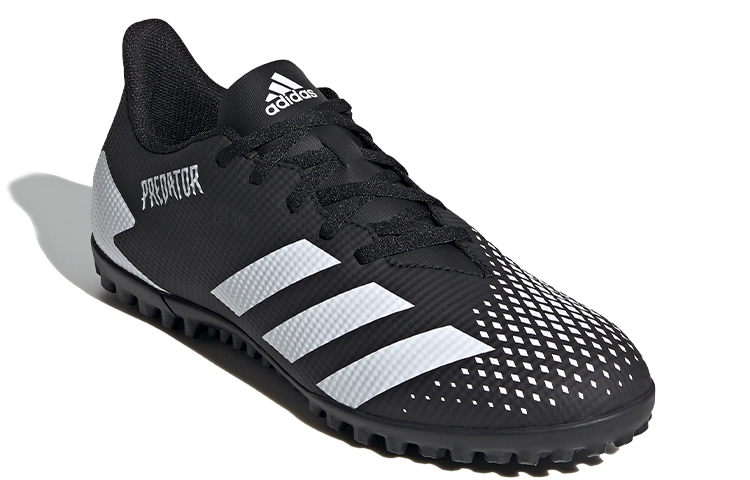 Мужские бутсы adidas Predator 20.4 (черно-белые) — Чёрный / белый — фото 3