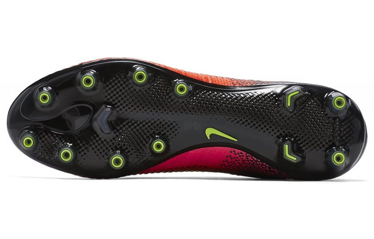Мужские бутсы Nike Mercurial Superfly 5 11 Pro AG (черно-оранжево-желтый) — Чёрный / оранжевый / жёлтый — фото 6