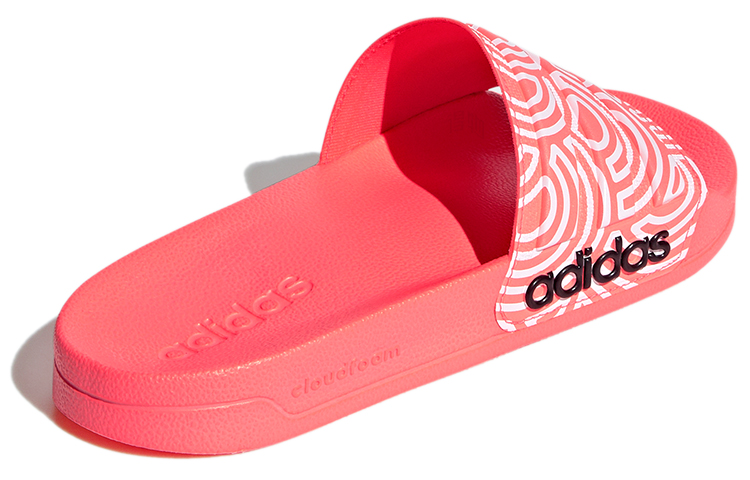 Женские шлепанцы adidas Adilette Shower (розово-белые) — фото 4
