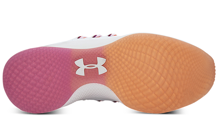 Женские кроссовки Under Armour Charged Breathe (белые) — фото 5