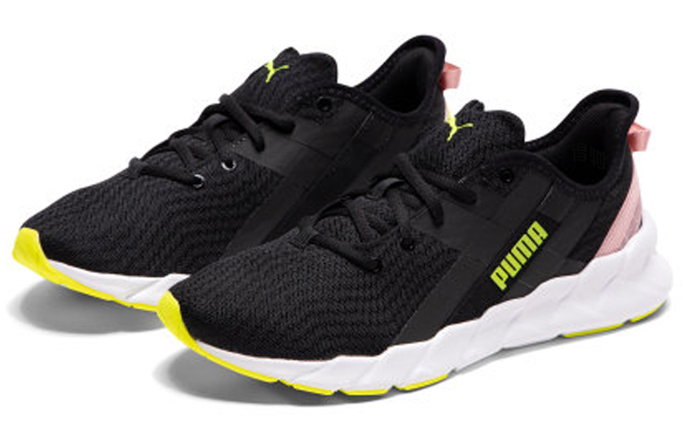 Женские кроссовки PUMA Weave Shift XT (черно-розовые) — фото 3