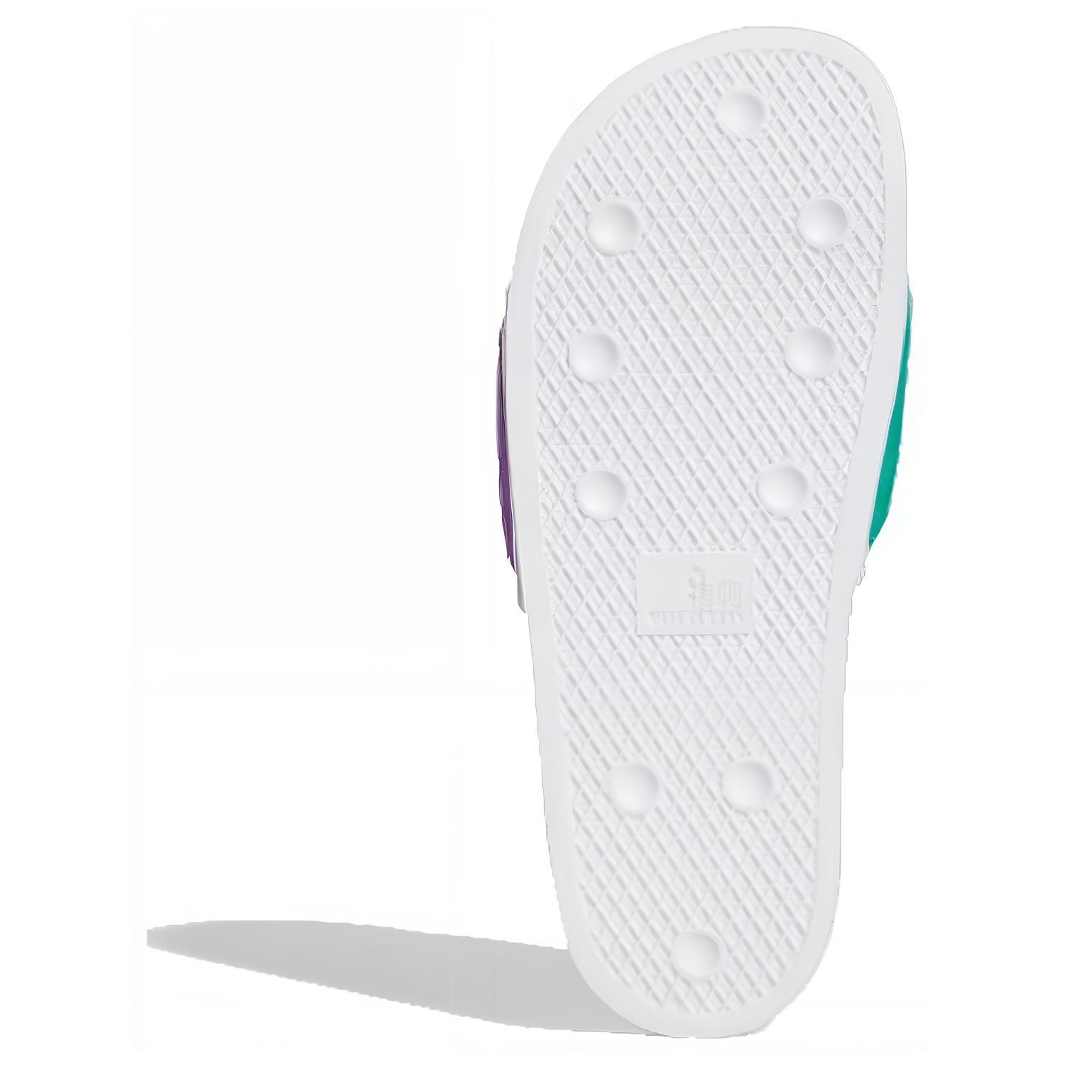 Шлепанцы adidas originals ADILETTE Pride Slide (разноцветные) — фото 5