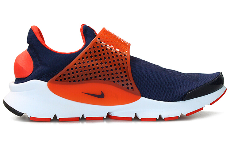 Кроссовки Nike Sock dart OG (сине-красные) — 大学蓝/橘 — фото 2