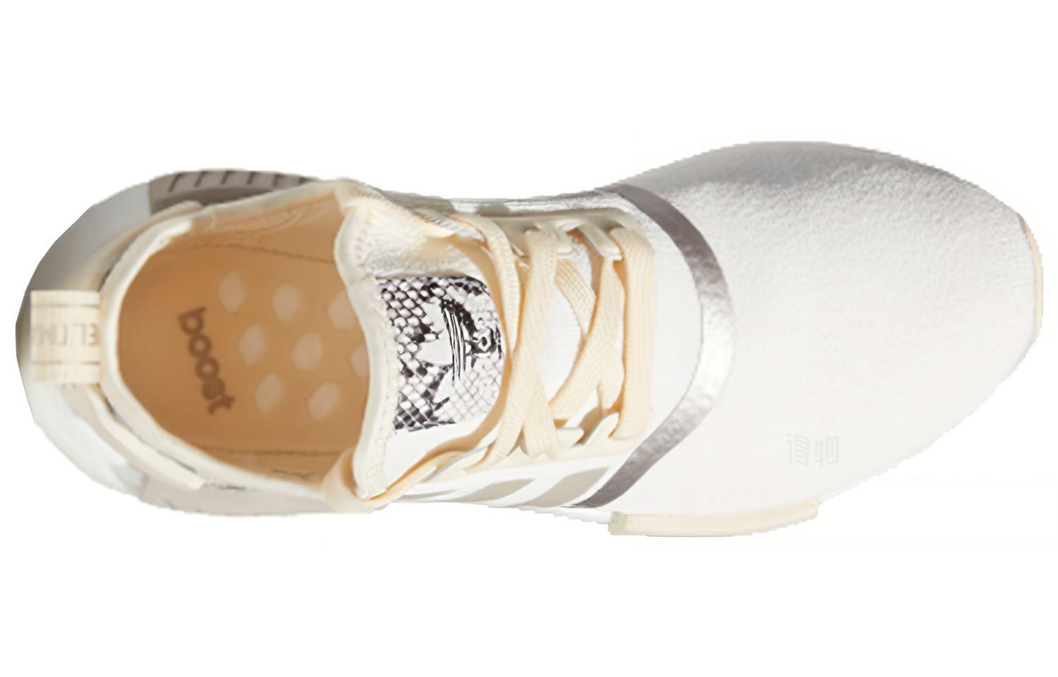 Женские кроссовки adidas originals NMD_R1 (белый) — фото 4