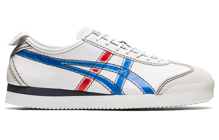 Кеды Onitsuka Tiger MEXICO 66 Sd Pf (бело-сине-красный) — фото 2