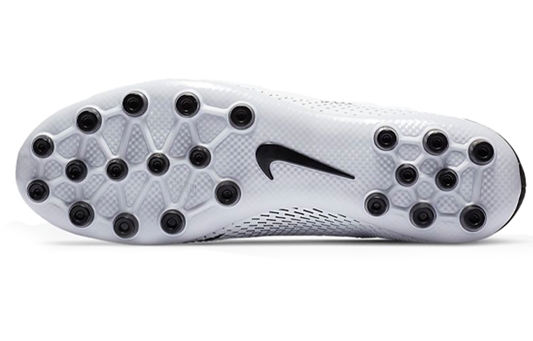Футбольные бутсы Nike Phantom GT Academy (черно-синие) — фото 6