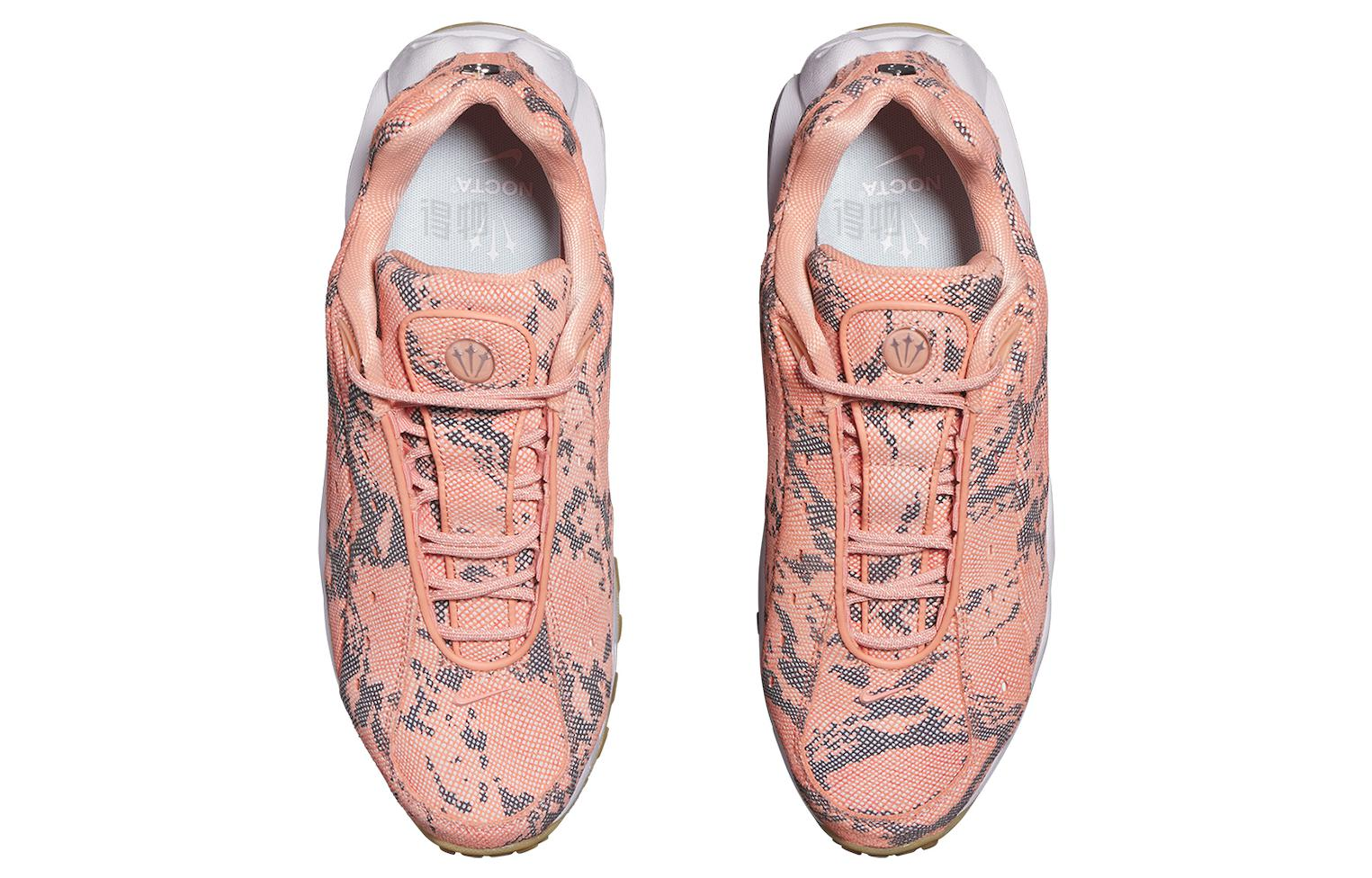 Мужские кроссовки NOCTA x Nike Hot Step Air Terra "Distant Regards" (красно-серые) — фото 3