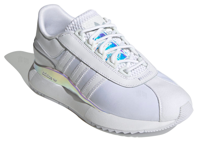 Женские кроссовки adidas originals Sl Andridge (белые с фиолетовым) — Белый / фиолетовый — фото 3