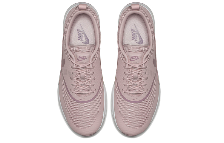 Женские кроссовки Nike Air Max Thea (бело-розовые) — Белый / розовый — фото 4