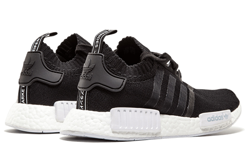 Кроссовки adidas originals NMD R1 (черные) — фото 5