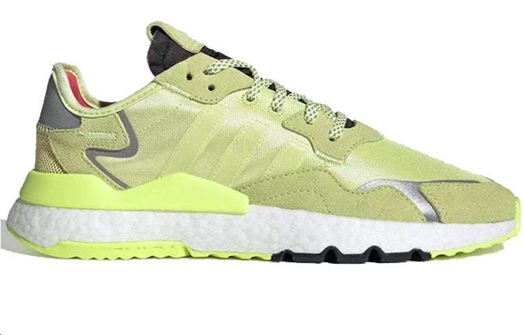 Женские кроссовки adidas originals Nite Jogger (флуоресцентно-желтые) — фото 2