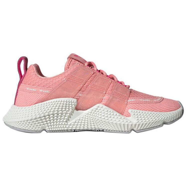 Женские кроссовки adidas originals PROPHERE V2 (розово-белые) — фото 2