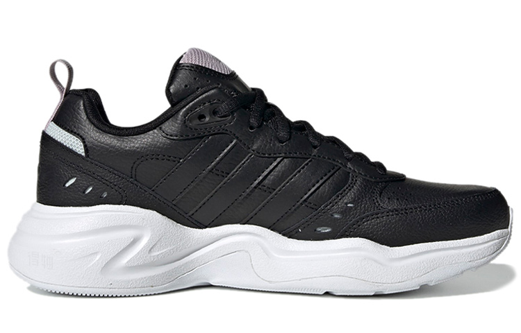 Женские кроссовки adidas neo Strutter (черно-фиолетово-белые) — Чёрный / фиолетовый / белый — фото 2