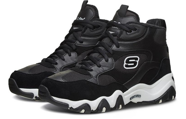 Мужские кроссовки Skechers D'Lites (черные) — фото 3