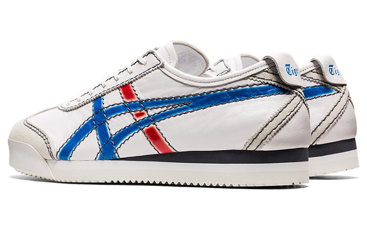 Кеды Onitsuka Tiger MEXICO 66 Sd Pf (бело-сине-красный) — фото 4