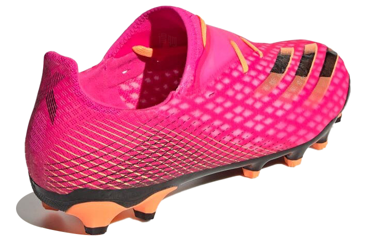 Мужские бутсы adidas X GHOSTED.2 HG (розовый) — фото 5