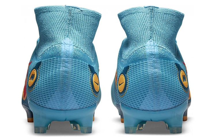 Мужские бутсы Nike Mercurial Superfly 8 (синие) — фото 5