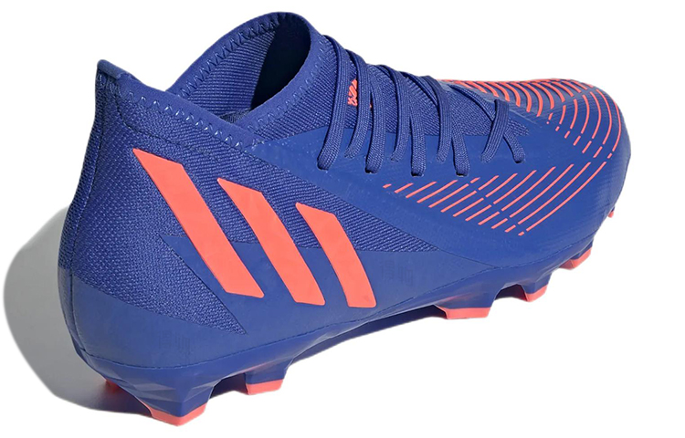 Мужские кроссовки adidas ULT Multi Ground Boots EDGE.2 MG (синий / красный) — фото 4