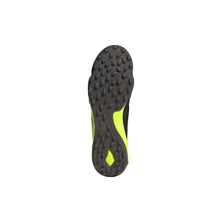 Мужские футбольные бутсы adidas Copa Sense.1 TF (черный / зеленый) — Чёрный / зелёный — фото 6
