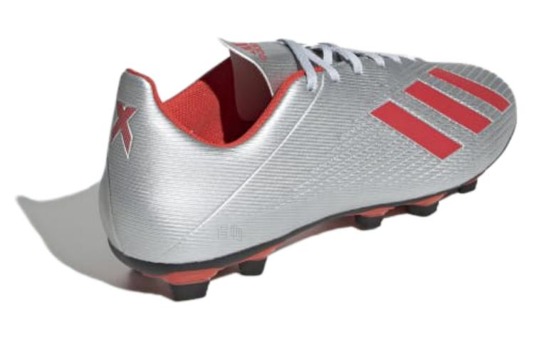 Мужские кроссовки adidas X 19.4 (серебристые) — Серебристый — фото 4