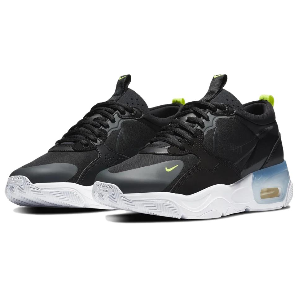 Мужские кроссовки Nike Skyve Max (черно-белые) — Чёрныйбелый — фото 3