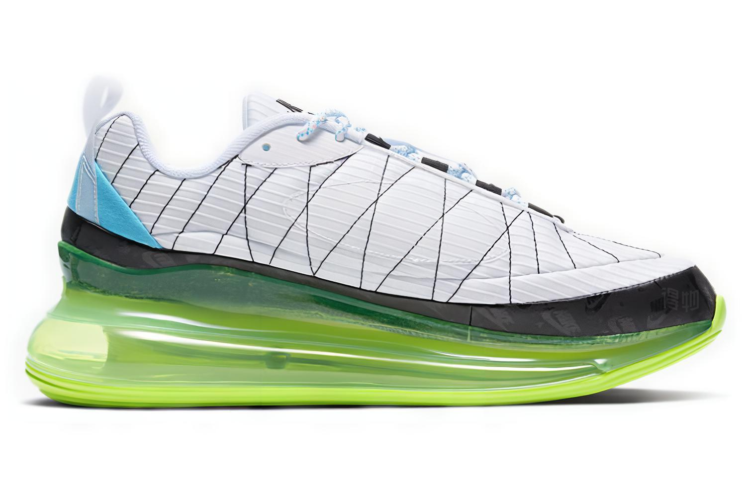 Кроссовки Nike Air Max 720 -818 (бело-зеленые) — Белыйзелёный — фото 2