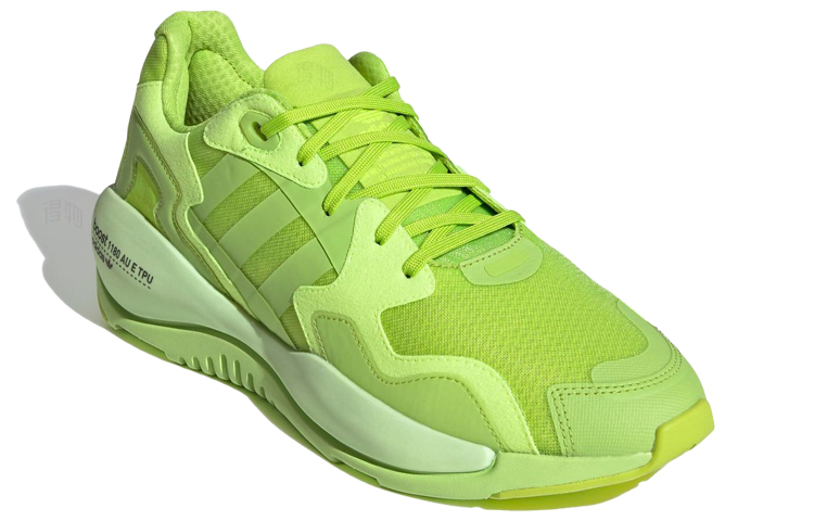 Женские кроссовки adidas originals ZX Alkyne (зеленые) — фото 3