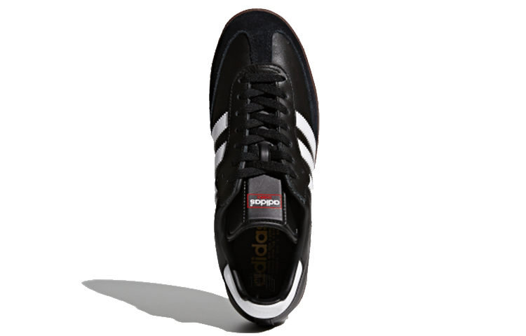 Кроссовки adidas originals Samba (черно-белые) — фото 5