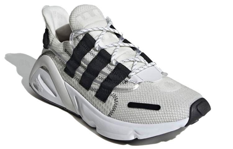 Кроссовки adidas LXCON Future (коричнево-черно-белые) — Коричневыйбелый / чёрный — фото 3