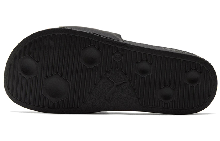 Шлепанцы PUMA Leadcat (черно-белые) — Чёрный / белый — фото 5
