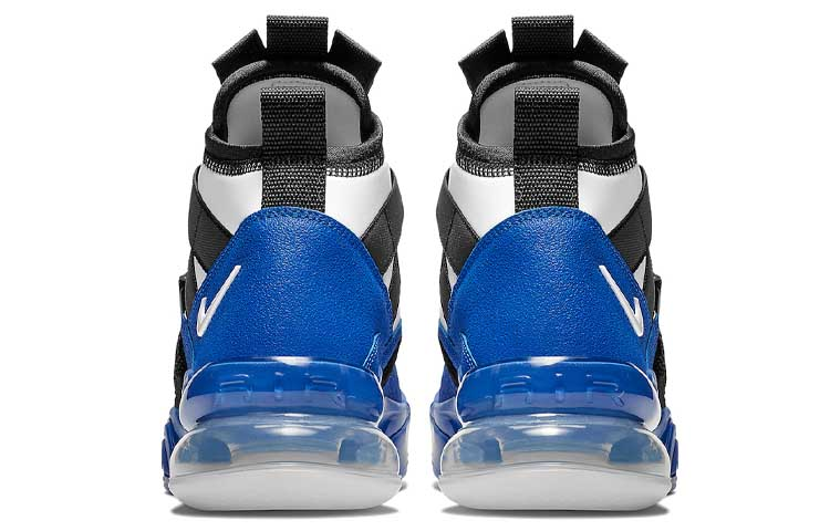 Мужские кроссовки Nike Air Force 270 Utility "Racer Blue" (черный / синий / белый) — Чёрный / синий / белый — фото 5