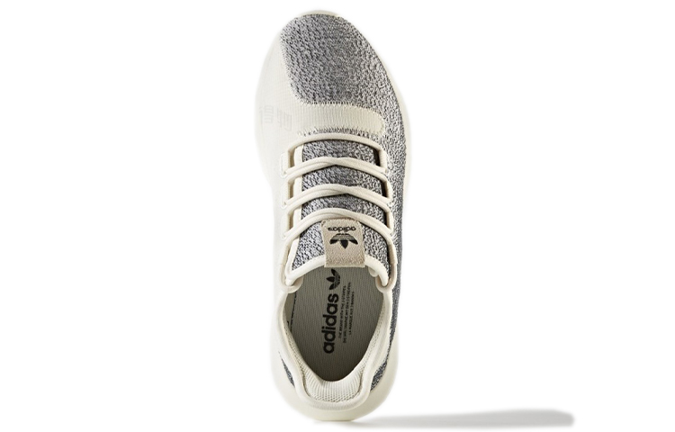 Женские кроссовки adidas originals Tubular Shadow (серые) — фото 4