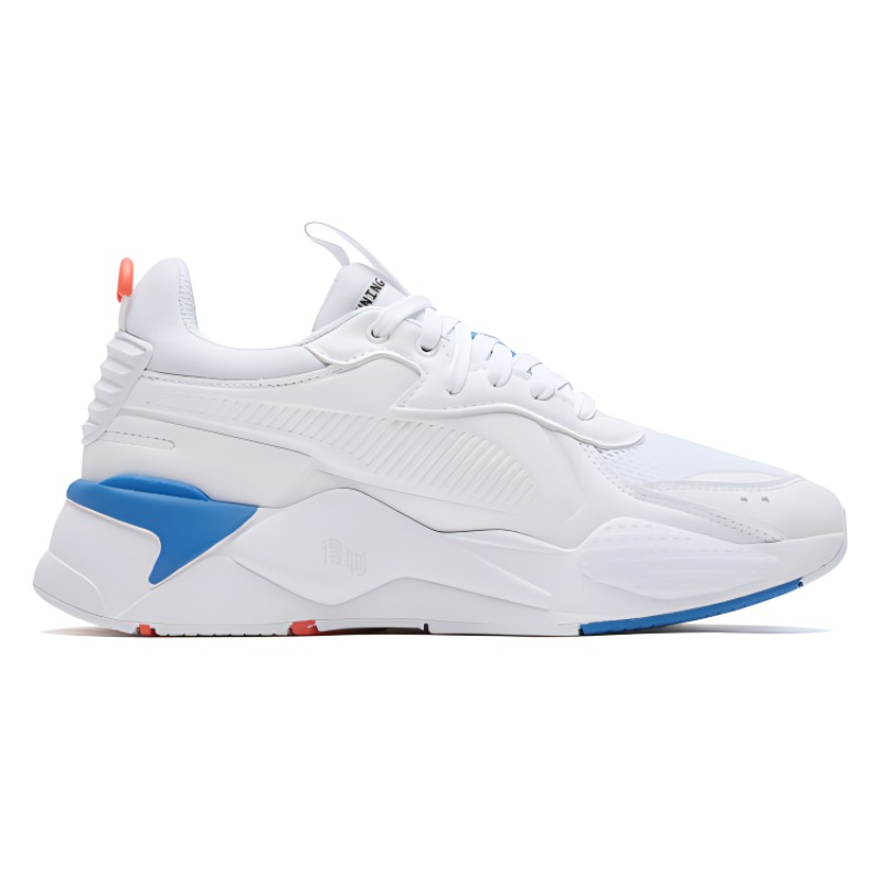 Кроссовки PUMA RS-X Master (бело-синий) — Белый / синий — фото 2