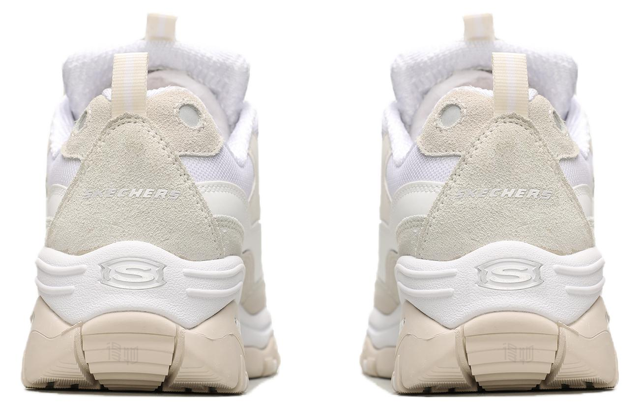 Женские кроссовки Skechers Energy (бело-коричневые) — фото 4