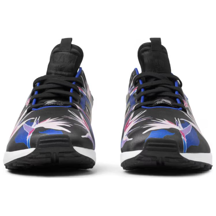 Кроссовки adidas originals ZX Flux (черно-сине-белые) — Чёрныйсинийбелый — фото 4