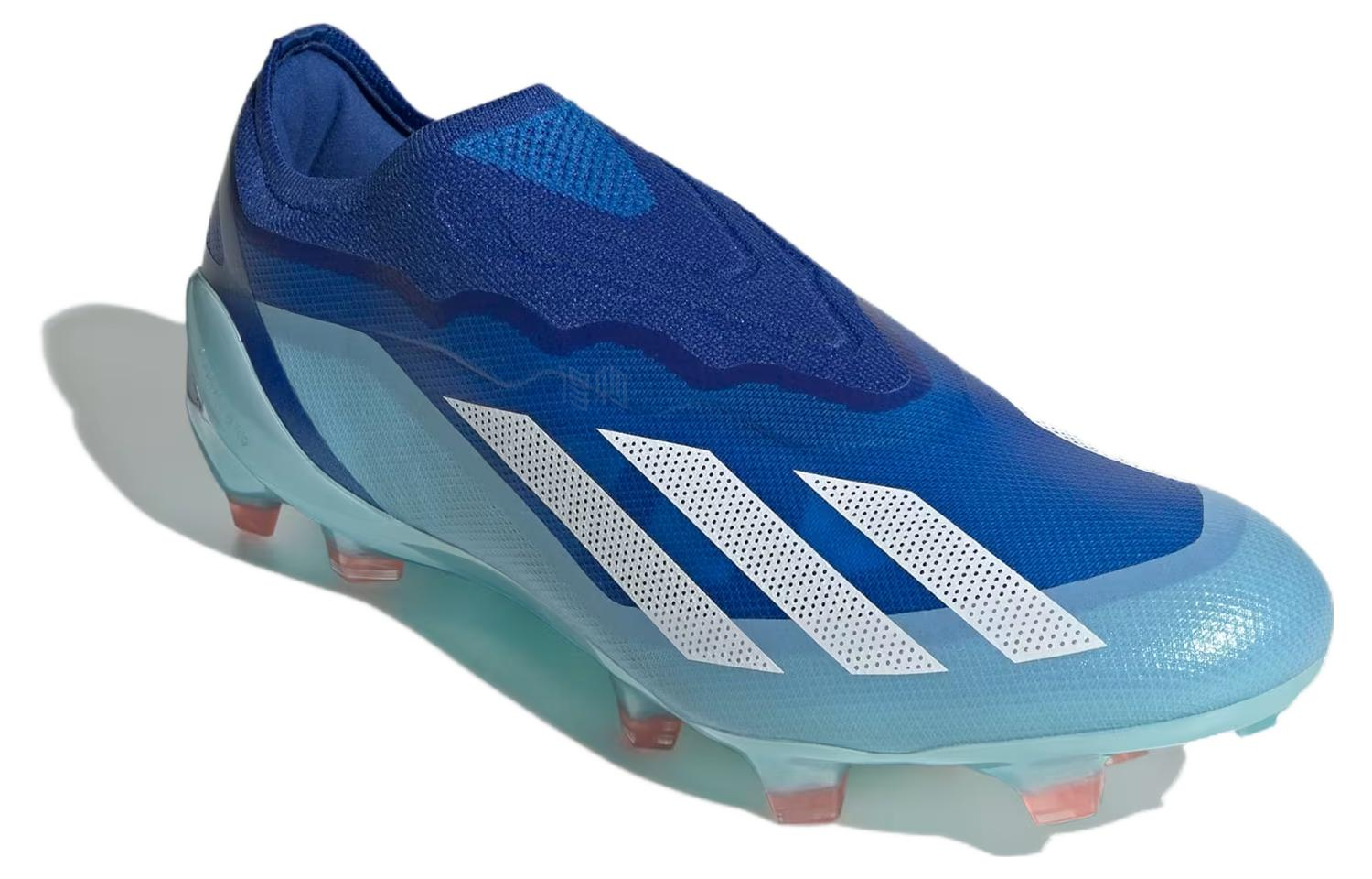 Футбольные бутсы adidas adidas X Crazyfast.1 FG (сине-белые) — фото 3