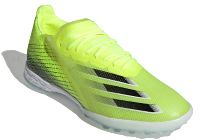 Мужские кроссовки adidas X GHOSTED 1 TF (зелено-черно-синий) — Зелёный / чёрный / синий — фото 3