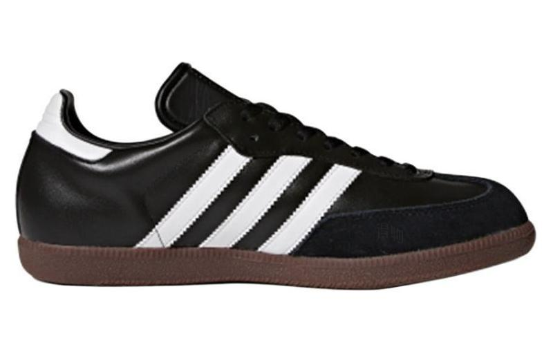 Кроссовки adidas originals Samba (черно-белые) — фото 2