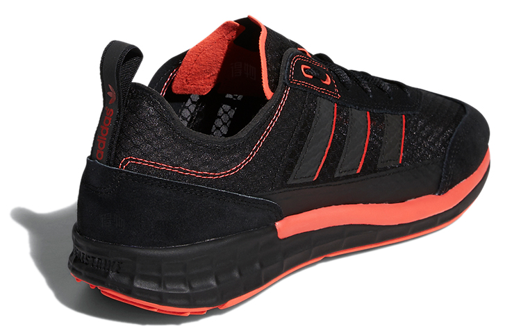 Кроссовки adidas originals SL 7200 (черно-розовые) — фото 4
