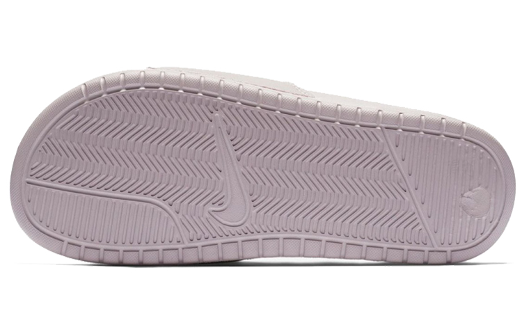 Женские шлепанцы Nike Benassi JDI (розовый) — 粒子玫瑰红/金属银 — фото 4