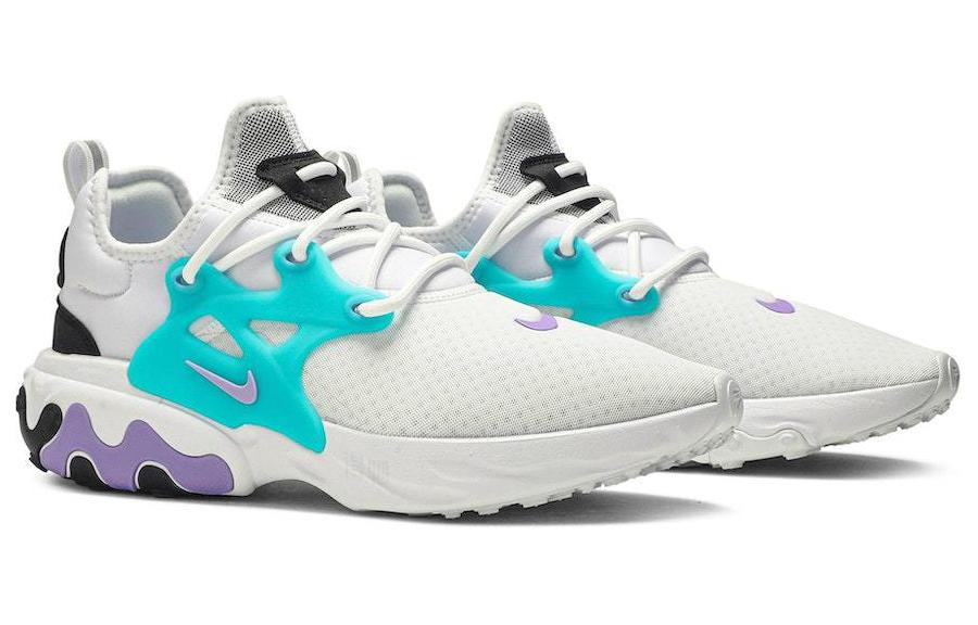 Мужские кроссовки Nike React Presto Cassette (бело-синий) — Белый / синий — фото 3