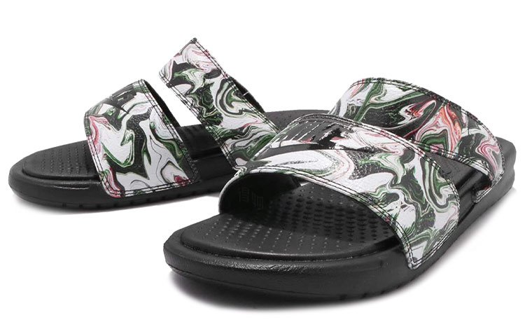 Женские шлепанцы Nike Benassi Duo Ultra Slide (черные) — фото 5