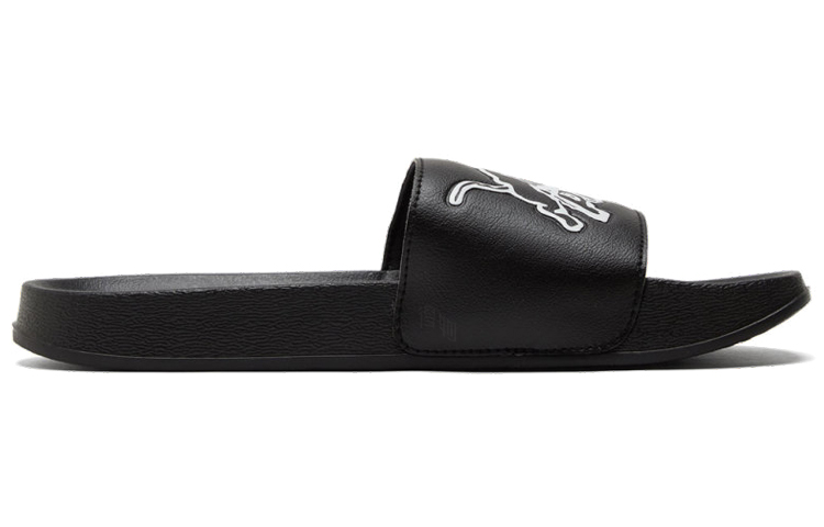 Шлепанцы PUMA Leadcat (черно-белые) — Чёрный / белый — фото 2
