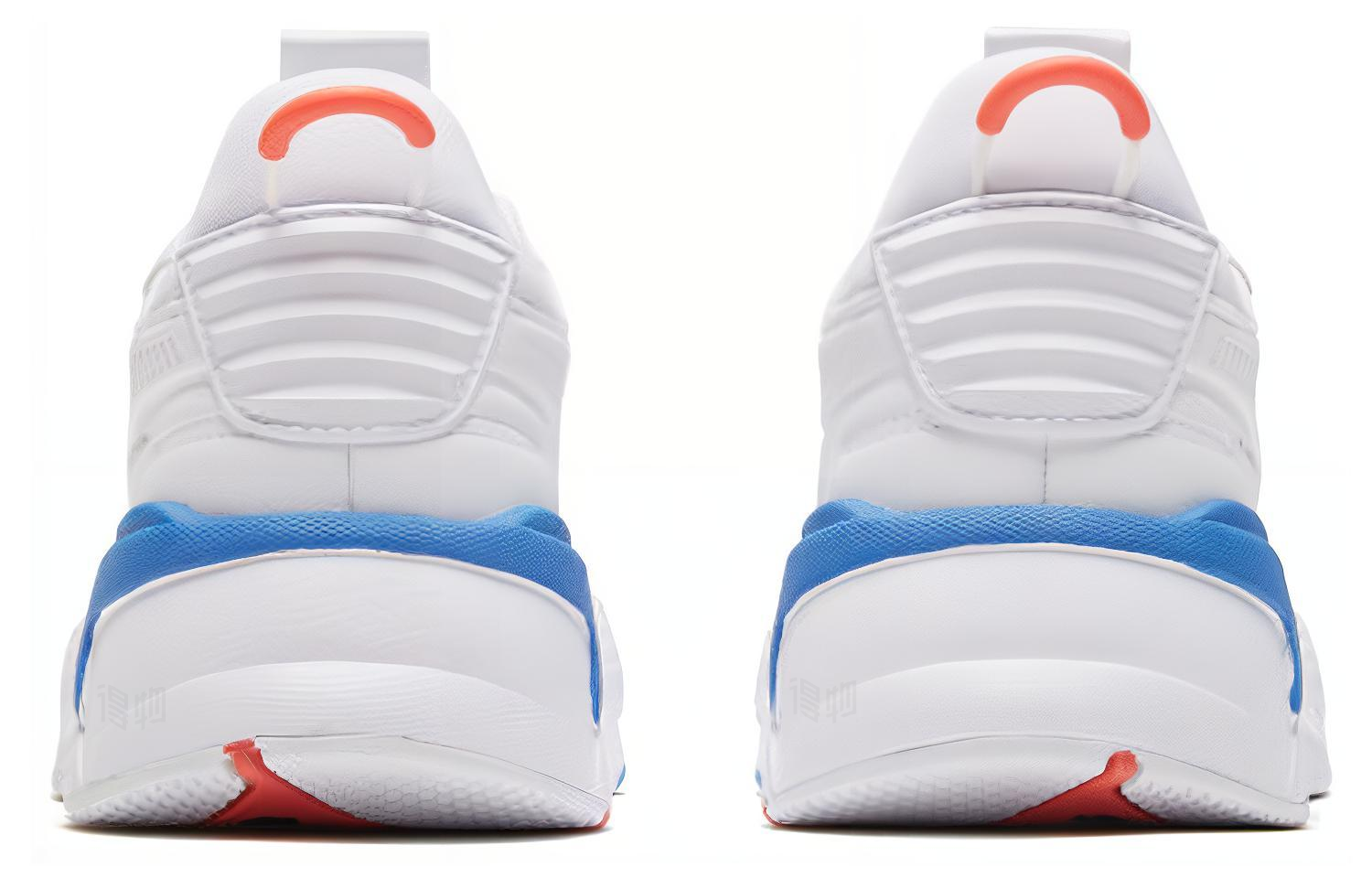 Кроссовки PUMA RS-X Master (бело-синий) — Белый / синий — фото 4
