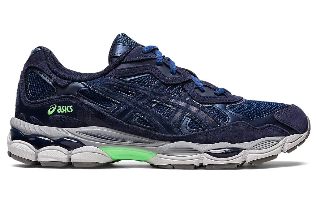 Мужские кроссовки Asics GEL-NYC (морские синие) — фото 2