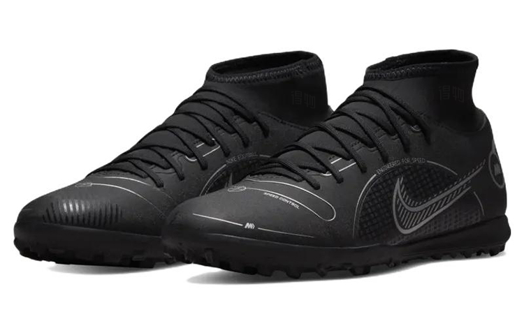 Кроссовки Nike Mercurial Superfly 8 TF (черный) — Чёрный — фото 3