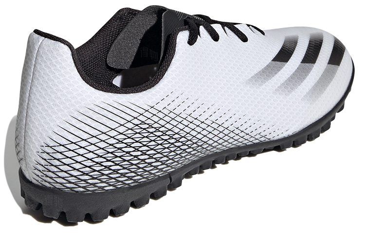 Мужские кроссовки adidas X Ghosted.4 TF (бело-черные) — фото 4