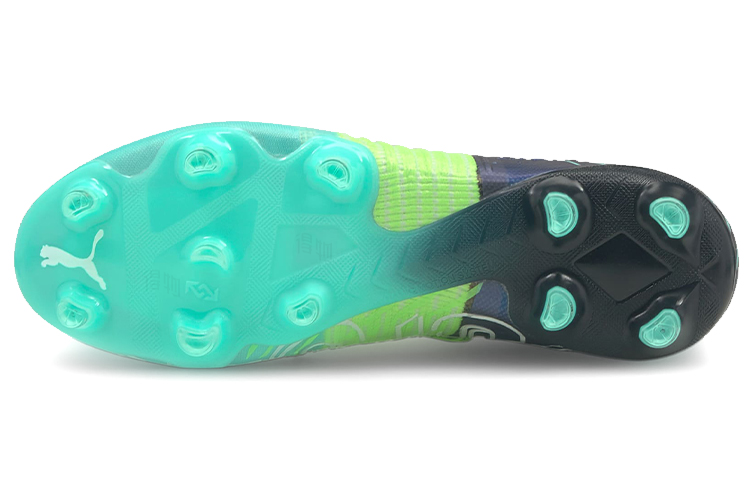 Мужские бутсы PUMA Future 1.2 (зеленые) — фото 5