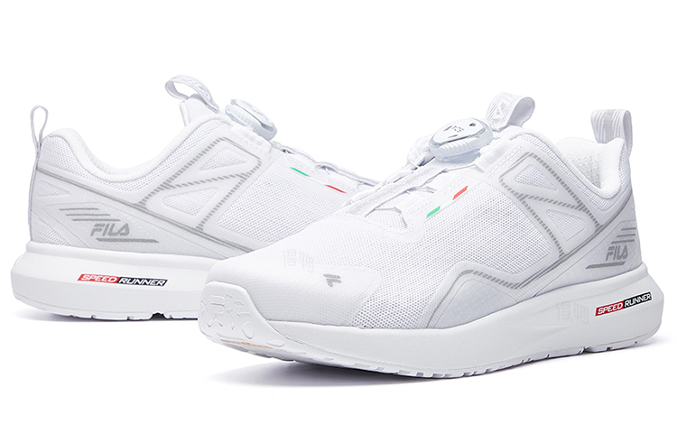 Женские кроссовки Fila Heritage (белые) — фото 4