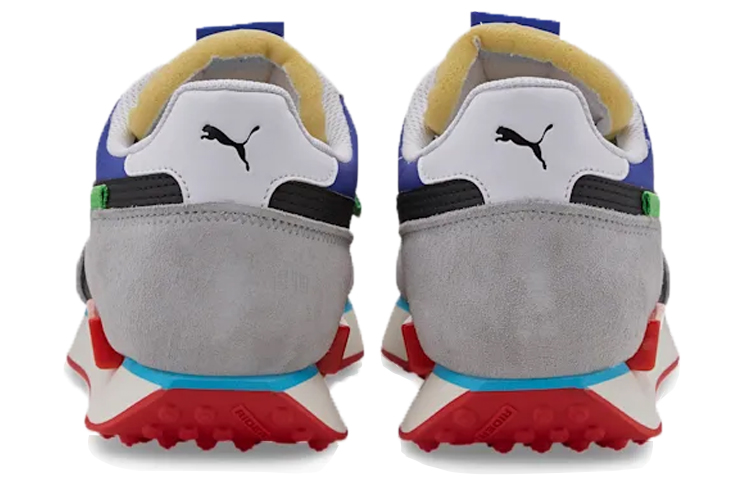 Кроссовки PUMA Future Rider (серо-синие) — Серый / синий — фото 4